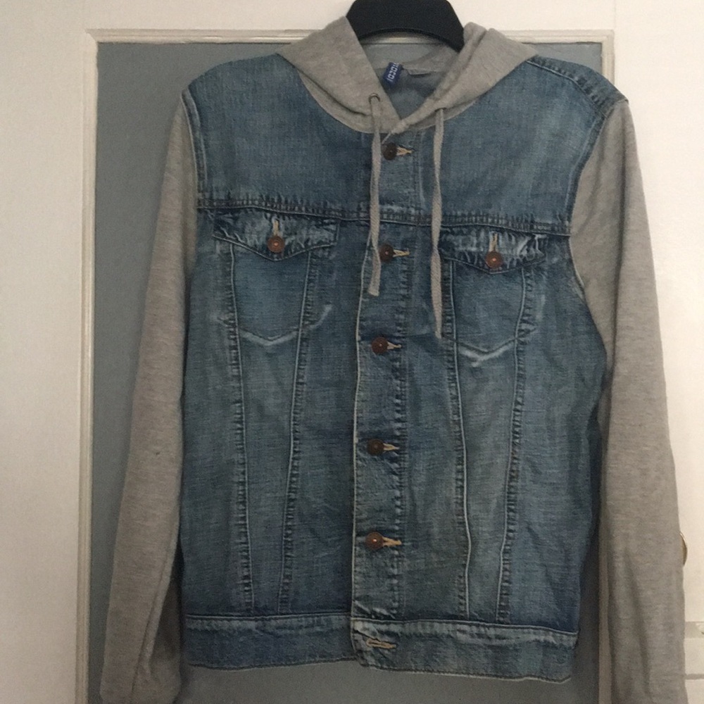 Men’s H&M hooded denim jacket